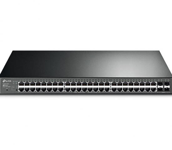  T1600G-52PS (TL-SG2452P) Bộ Chia Tín Hiệu JetStream 48 Cổng Gigabit Smart PoE+ với 4 khe SFP